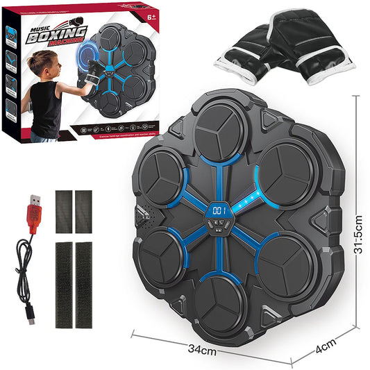 Smart Music Boxing Trainer - Wall Target for Kids & Adults