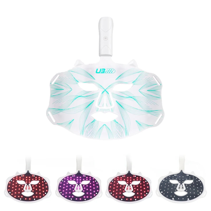 LED Photon Beauty Infrared Face and Neck Mask