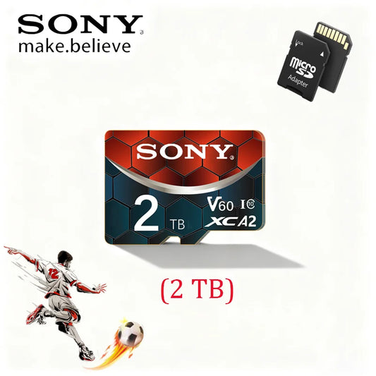Sony Extreme V60 U3 A2 C10 microSDXC Memory Card – Ultra High-Speed 4K | 128GB / 256GB / 512GB / 1TB / 2TB
