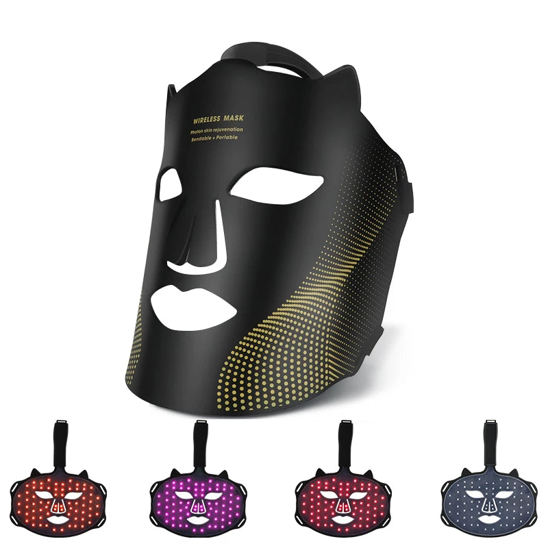 LED Photon Beauty Infrared Face and Neck Mask