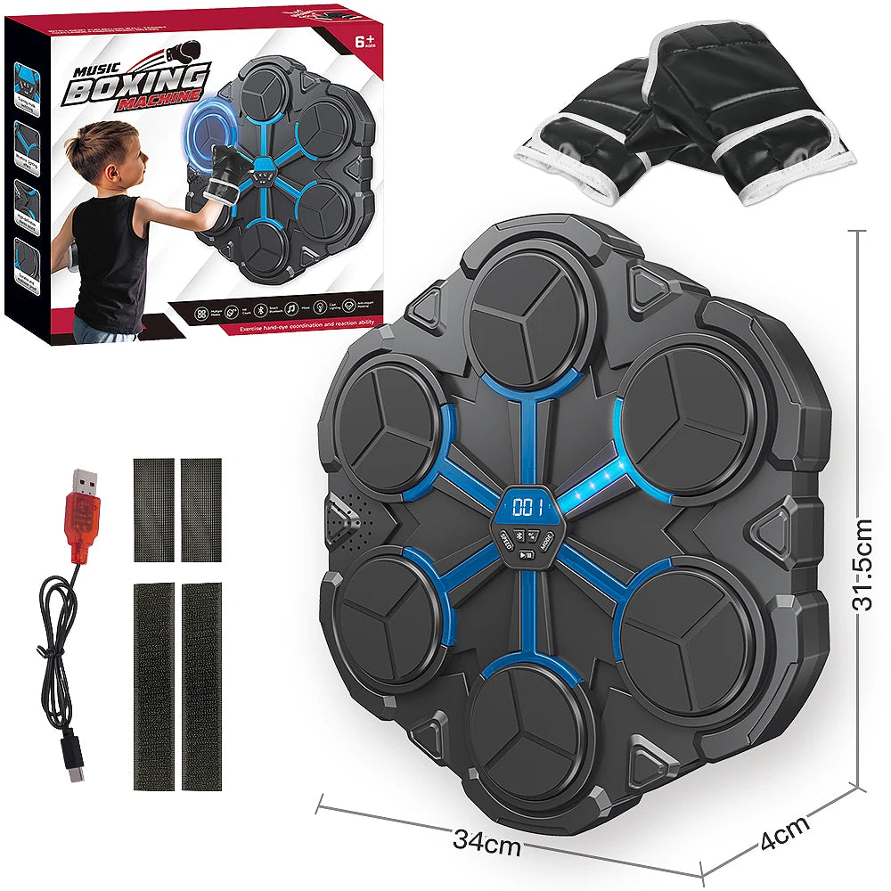 Smart Music Boxing Trainer - Wall Target for Kids & Adults