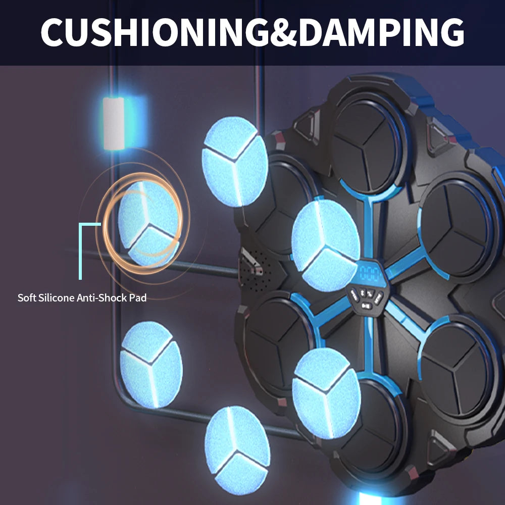 Smart Music Boxing Trainer - Wall Target for Kids & Adults